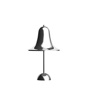 Verner Panton Pantop Transportabel Lampe Krom