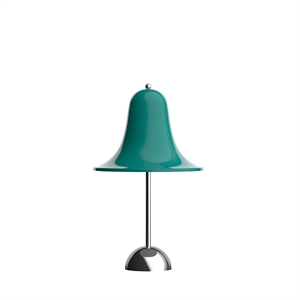Verner Panton Pantop Transportabel Lampe Dark Teal