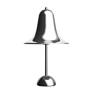 Verner Panton Pantop Bordlampe Ø23 Krom
