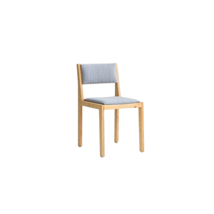 Vaarnii 016 Maasto Spisebordsstol Polstret Sæde & Ryg Natural/Kvadrat 0134