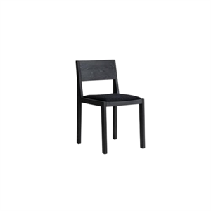 Vaarnii 016 Maasto Spisebordsstol Polstret Sæde Sort/Kvadrat 0194
