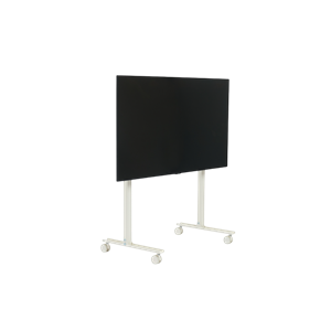 Pedestal Straight Rollin' TV Stander Pearl
