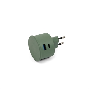 Pedestal Power Adapter Mossy Green