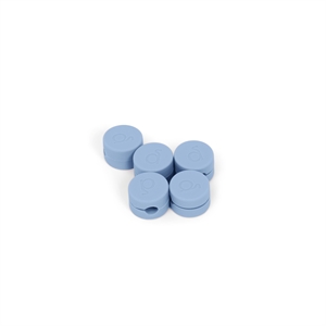 Pedestal Cable Clips Powder Blue