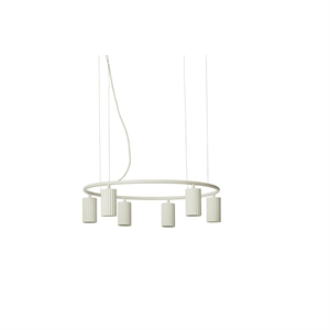 Pholc Donna Circle 60 Pendel Creme Hvid
