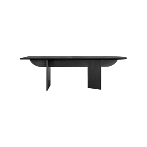 Louise Roe Pillabout 01 Skrivebord L200 Sortlakeret Eg