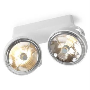 Trizo 21 PIN-UP 2 Spot- & Loftslampe Hvid