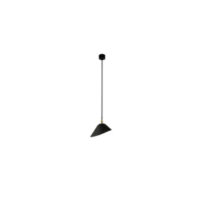 Serge Mouille Bibliothèque Loftlampe Sort