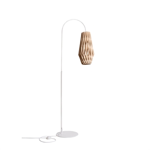Pilke Signature 20/42 Gulvlampe Hvid/Birk