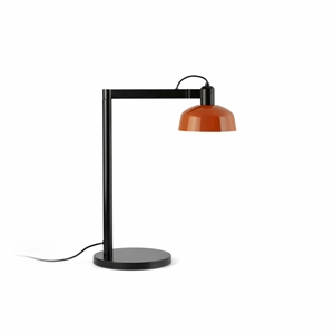 Faro TATAWIN Bordlampe Satin Sort/Reddish Orange