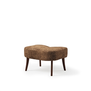 Warm Nordic Pragh Puf Sheepskin Drake/Oileret Valnød