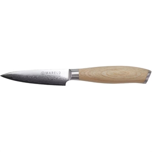 Mareld Akio Japanese Urtekniv 9 cm Lys Træ