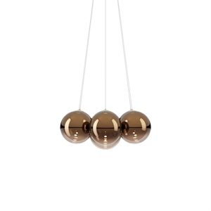 Lodes Random Cloud 7 Lysekrone Ø28 2700K Glossy Bronze/Glas