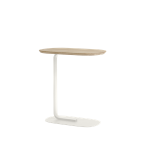 Muuto Relate Sofabord 60,5 cm Solid Eg/Råhvid