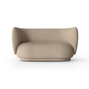 Ferm Living Rico Sofa 2 seater Brushed Sand