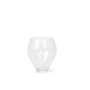 Ro Collection Crushed Glass Vase Medium Klar