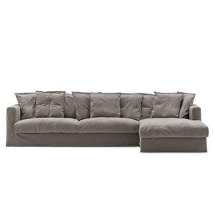 Decotique Le Grand Air 3-Personers Sofa Divan Højre Røget Granit