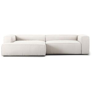 Decotique Grand 3-Personers Sofa Chaiselong Venstre Steam/Hvid
