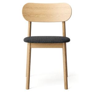 Decotique Elephant Spisebordsstol Naturligt Egetræ/Antracitfarvet Bouclé