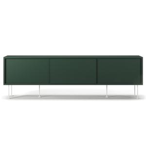 Decotique Vogue TV Bænk Med Ben 180 Grøn/Hvid