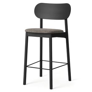 Decotique Elephant Barstol Sort/Brunt Bouclé