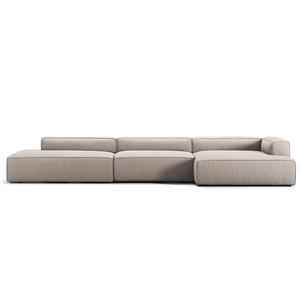 Decotique Grand 5-Personers Sofa Åben Ende Venstre Sandshell/Beige