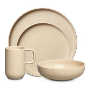 Decotique BON Spisestel Startersæt Sæt af 16 Beige