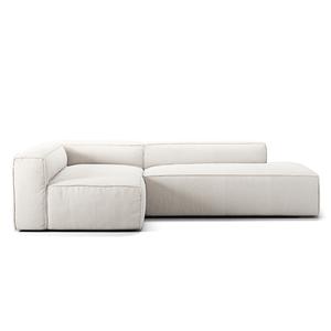 Decotique Grand 3-Personers Loungesofa Åben Ende Højre Steam/Hvid