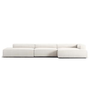 Decotique Grand 5-Personers Sofa Åben Ende Venstre Steam/Hvid