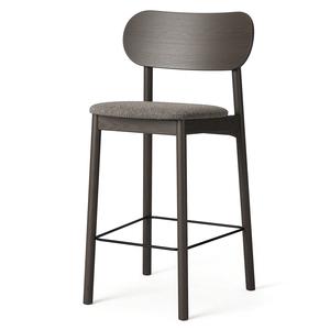 Decotique Elephant Barstol Mørkt Egetræ/Brunt Bouclé