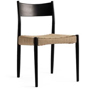 Decotique Bond Spisebordsstol Sortbejdset Bøg