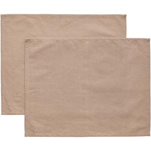 Decotique Sienna Dækkeserviet 35x45 Sæt af 2 Taupe