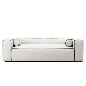 Decotique Grand Hue 2-Personers Sofa Steam/Hvid/Grafitgrå
