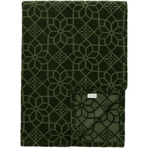Decotique Juliette Sengetæppe 260x260 Mørkegrøn