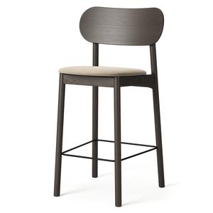 Decotique Elephant Barstol Mørkt Egetræ/Beige Fløjl