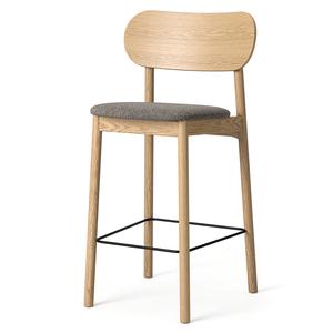 Decotique Elephant Barstol Naturligt Egetræ/Brunt Bouclé