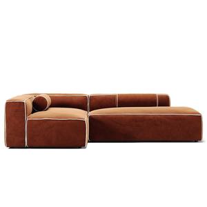 Decotique Grand Hue 3-Personers Loungesofa Åben Ende Højre Moonwhite/Kobber
