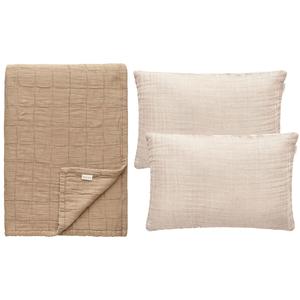 Decotique Classic Pude & Tæppe Sæt Beige