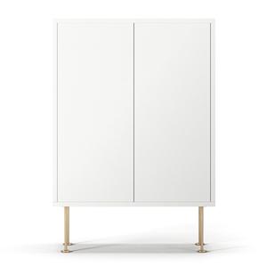 Decotique Vogue 64 Skab Hvid/Messing