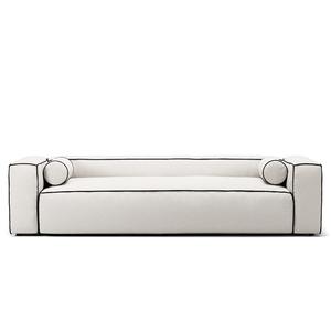 Decotique Gar 3-Personers Sofa Steam/Hvid/Grafitgrå
