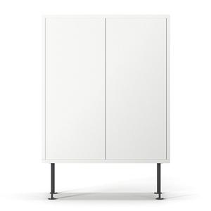 Decotique Vogue 64 Skab Hvid/Sort