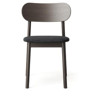 Decotique Elephant Spisebordsstol Mørkt Egetræ/Antracitfarvet Bouclé