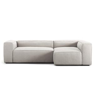 Decotique Grand 3-Personers Sofa Divan Højre Moonwhite