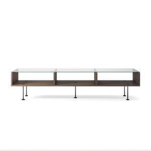 Decotique Vogue Sofabord 45x165 Mørk Eg/Sort