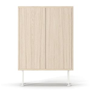 Decotique Vogue 64 Skab Hvidpigmenteret Eg/Hvid