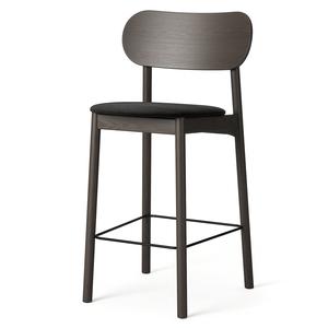 Decotique Elephant Barstol Mørkt Egetræ/Sort Fløjl
