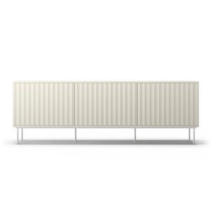 Decotique Wave TV Bænk 3D Creme