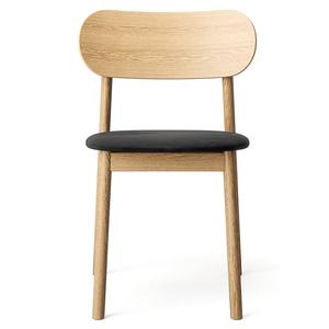Decotique Elephant Spisebordsstol Naturligt Egetræ/Sort Fløjl