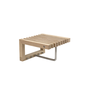 Fritz Hansen Skagerak Collection Cutter Knagerække Mini Eg/Rustfri Stål