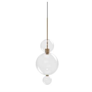 Karman Opium 3 Pendel Transparent/Aluminium/Bronze